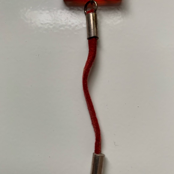 Artisan blown glass + suede bracelet - Picture 5 of 8